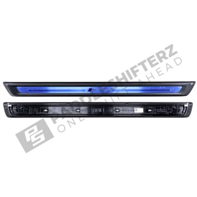 top down and rear shot of the OEM BMW G82 M4 CS Door sill trims - 51478086134