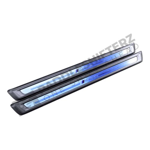 Side view of the OEM BMW G82 M4 CS Door sill trims - 51478086134