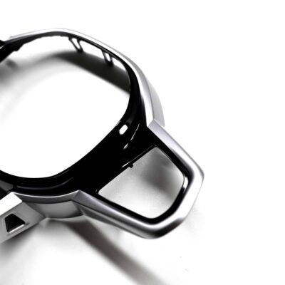 Alternative view of OEM BMW M Sport steering wheel trim G2X LCI