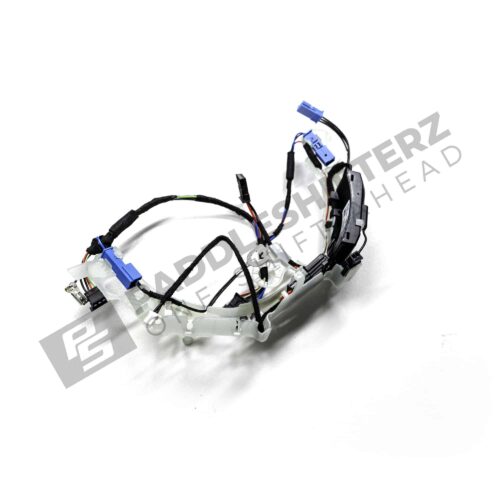 Side view of OEM BMW M Sport steering wheel wiring harness – 32307908510