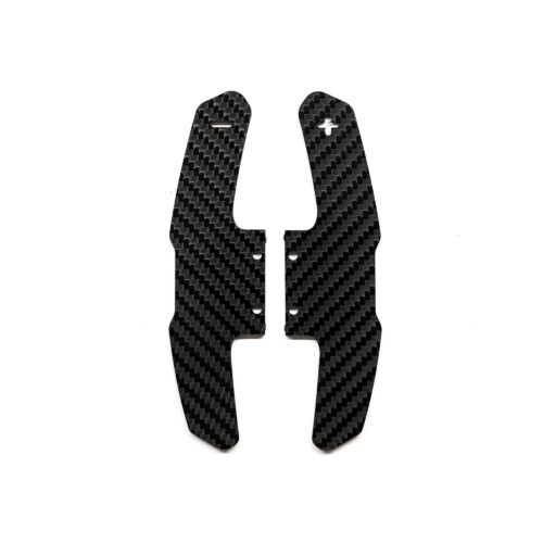 Gloss carbon fiber shifter replacements - GT4 Style
