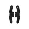 Gloss carbon fiber paddle shifters plates for BMW F series models in Motorsport style