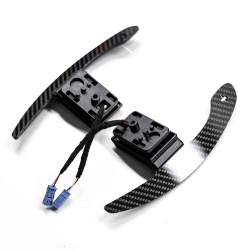 Magnetic paddle shifters in gloss carbon for BMW F series models