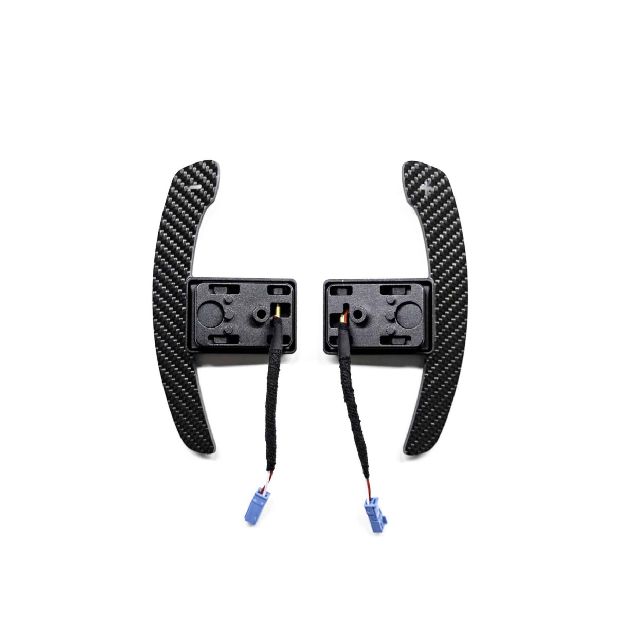 Magnetic Gloss carbon fiber paddle shifters for MINI F series like the F54 Cooper