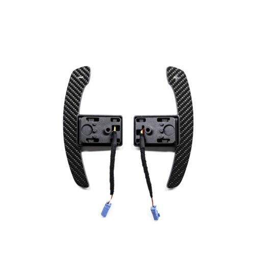 Magnetic Gloss carbon fiber paddle shifters for MINI F series like the F54 Cooper