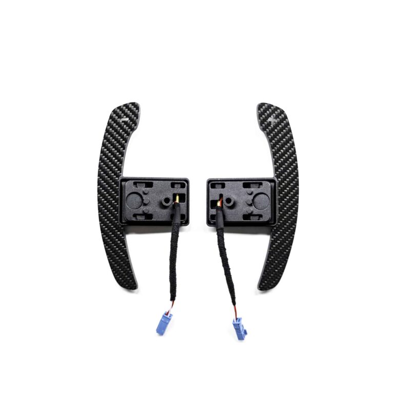 Magnetic Gloss carbon fiber paddle shifters for MINI F series like the F54 Cooper