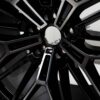 Close up of M logo on OEM BMW Aluminium rear rim 930M 10,5JX20 ET:20 - 36117883686