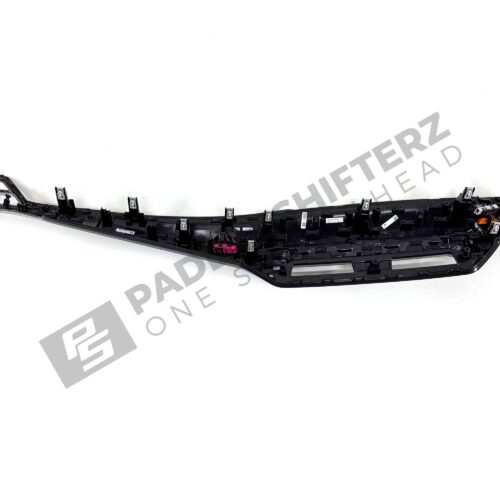 Rear view of the OEM BMW LCI Carbon fiber dashboard trim LHD – 51459633604