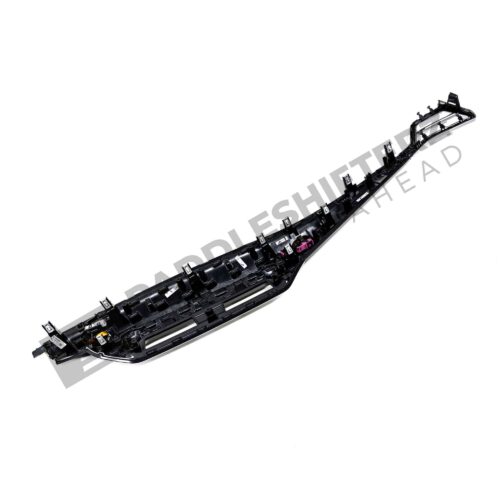 Rear view of the OEM BMW LCI Carbon fiber dashboard trim RHD - 51459633605