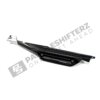 Front side view of the OEM BMW LCI Carbon fiber dashboard trim RHD - 51459633605