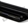Front shot of the air vents on the OEM BMW LCI Carbon fiber dashboard trim RHD - 51459633605