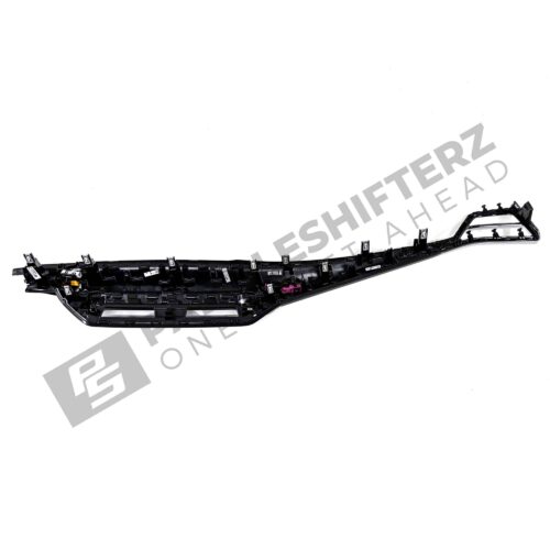 Rear top down shot of the OEM BMW LCI Carbon fiber dashboard trim RHD - 51459633605