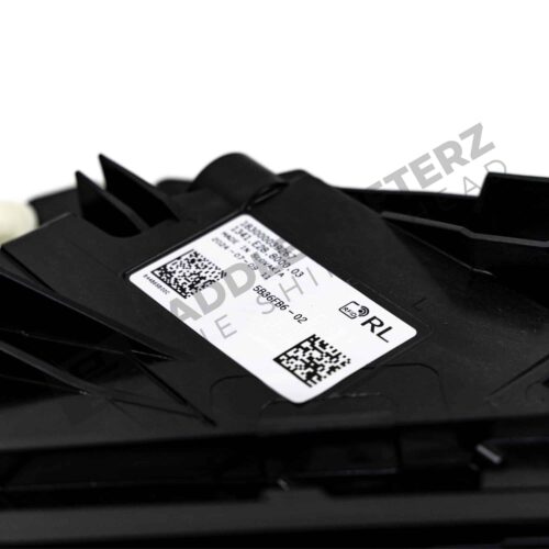 Close up view of the label of OEM BMW M4 CS LCI LED Headlight right - 63115B36FB6