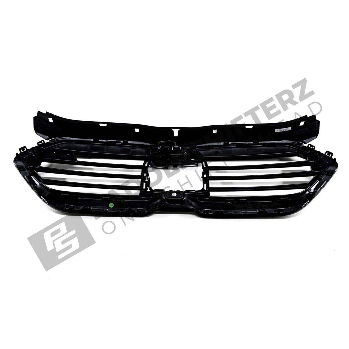 Rear view of the OEM BMW Shadow line Front Grille X2 M35i - 51135A35BC0