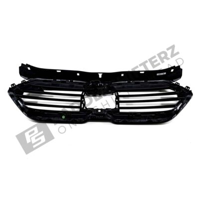 Rear view of the OEM BMW Shadow line Front Grille X2 M35i - 51135A35BC0