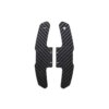 Structured carbon fiber paddle shifter replacements - GT4 Style