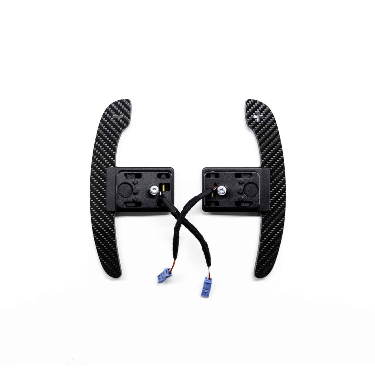 Magnetic paddle shifters, gloss carbon for BMW G series like G87 M2