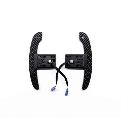 Magnetic paddle shifters, gloss carbon for BMW G series like G87 M2