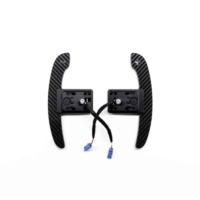 Magnetic paddle shifters, gloss carbon for BMW G series like G87 M2