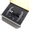 Magnetic paddle shifters in structured carbon fiber in a box with foam insert
