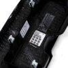 Label on OEM BMW M carbon engine cover extension set - 11122455570