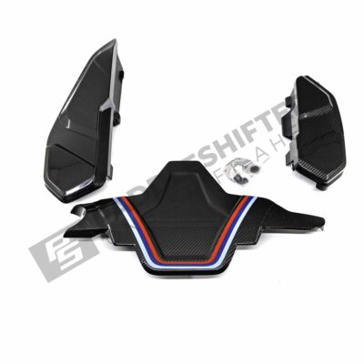 Top of OEM BMW M carbon engine cover extension set - 11122455570