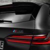 OEM BMW Black M5 Trunk emblem from the G9X M5 - 51148085007 installed on a G99 M5