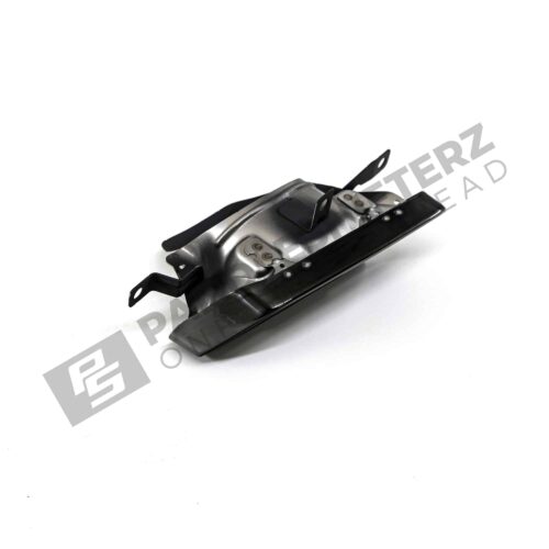 Top down view of OEM BMW Gloss Black Exhaust pipe trims F44 GranCoupe M235i 51128080495