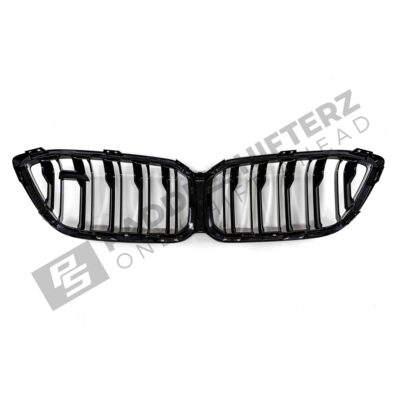 Rückseite des OEM BMW Kühlergrills schwarz glänzend F87 M2 Comp, CS - 51135A386B3