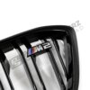 M2 logo of OEM BMW Gloss black Grille F87 M2 Comp, CS – 51135A386B3