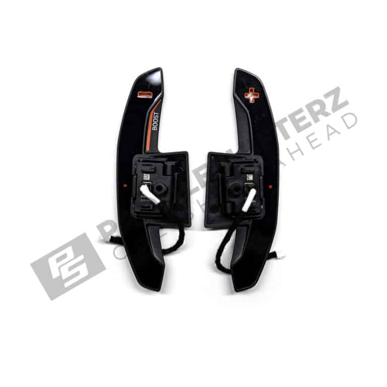 OEM BMW M Extended gloss black paddle shifters - 61315A3B6A9