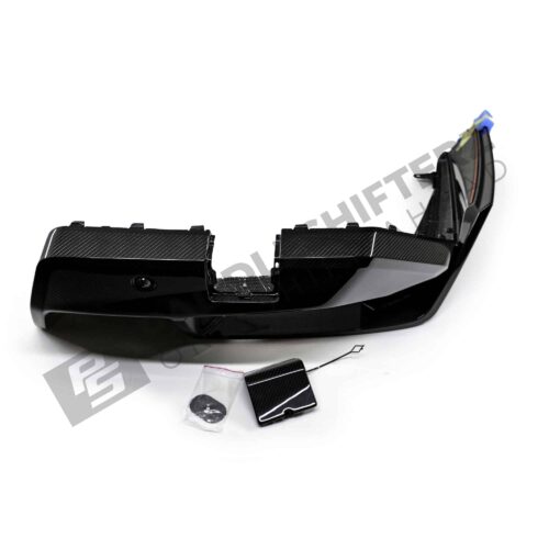 OEM BMW M Performance Carbon fiber rear diffuser right G90 G99 M5 51755A854A6 top view