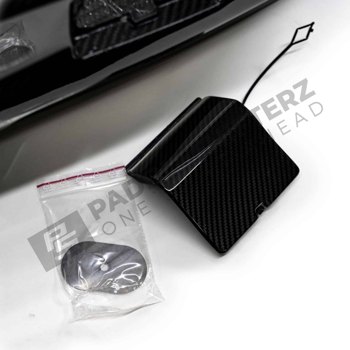 OEM BMW M Performance Carbon fiber rear diffuser right G90 G99 M5 51755A854A6 tow hook cover