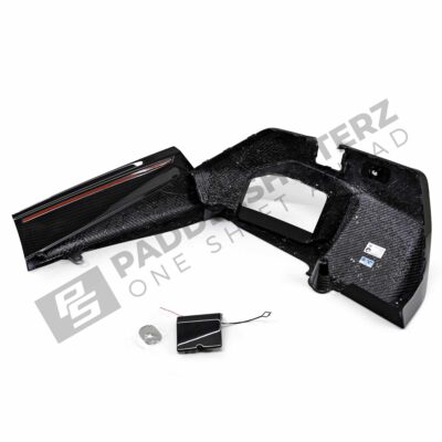 OEM BMW M Performance Carbon fiber rear diffuser right G90 G99 M5 51755A854A6 Rear with accessories