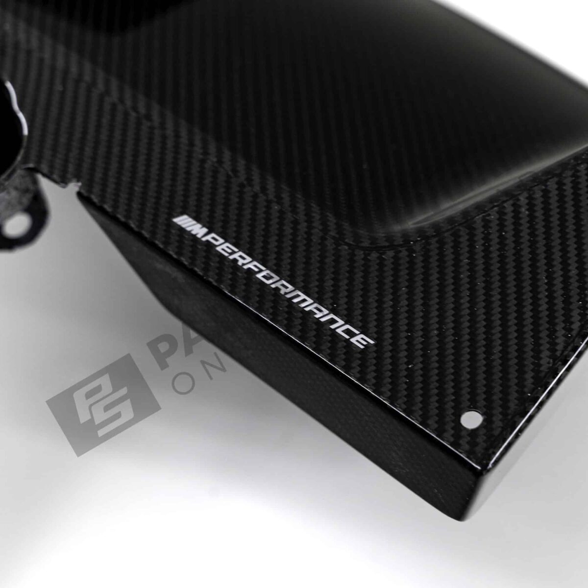 OEM BMW M Performance Carbon fiber rear diffuser left G90 G99 M5 51755A854A5 M performance logo