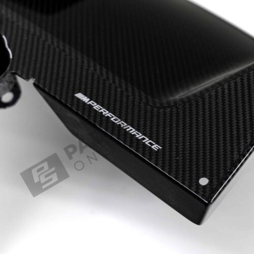 OEM BMW M Performance Carbon fiber rear diffuser left G90 G99 M5 51755A854A5 M performance logo