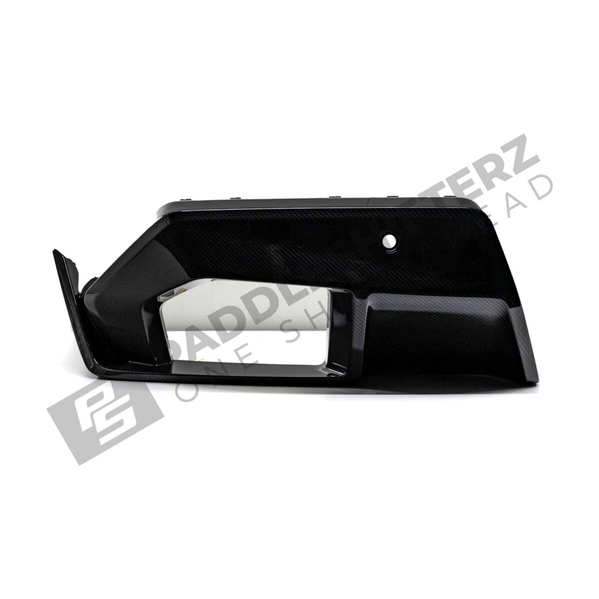 OEM BMW M Performance Carbon fiber rear diffuser left G90 G99 M5 51755A854A5 rear total view