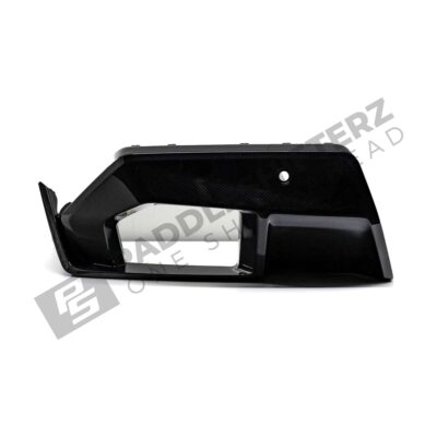 OEM BMW M Performance Carbon fiber rear diffuser left G90 G99 M5 51755A854A5 rear total view