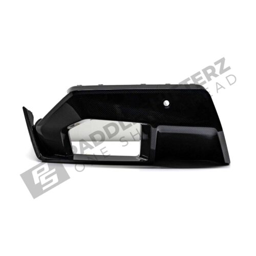 OEM BMW M Performance Carbon fiber rear diffuser left G90 G99 M5 51755A854A5 rear total view