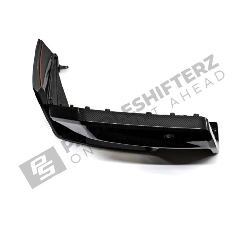 OEM BMW M Performance Carbon fiber rear diffuser left G90 G99 M5 51755A854A5 top view