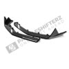 Side view of OEM BMW M Performance Front Carbon fiber splitter set G9X M5