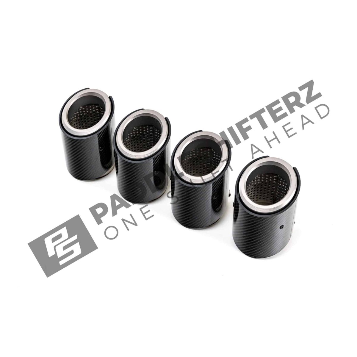 OEM BMW M performance carbon, titanium exhaust tip G90 G99 M5 18305B35D87 all four pipes