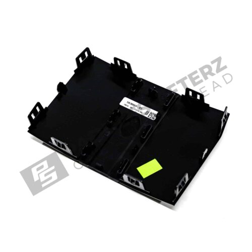 Side rear view of the OEM BMW Shadow line front grille trim piece X2 - 51135A38869