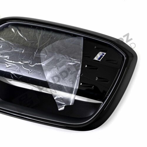 Unwrapped side view of OEM BMW iX3 G08 LCI Front grille - 51135A34E69