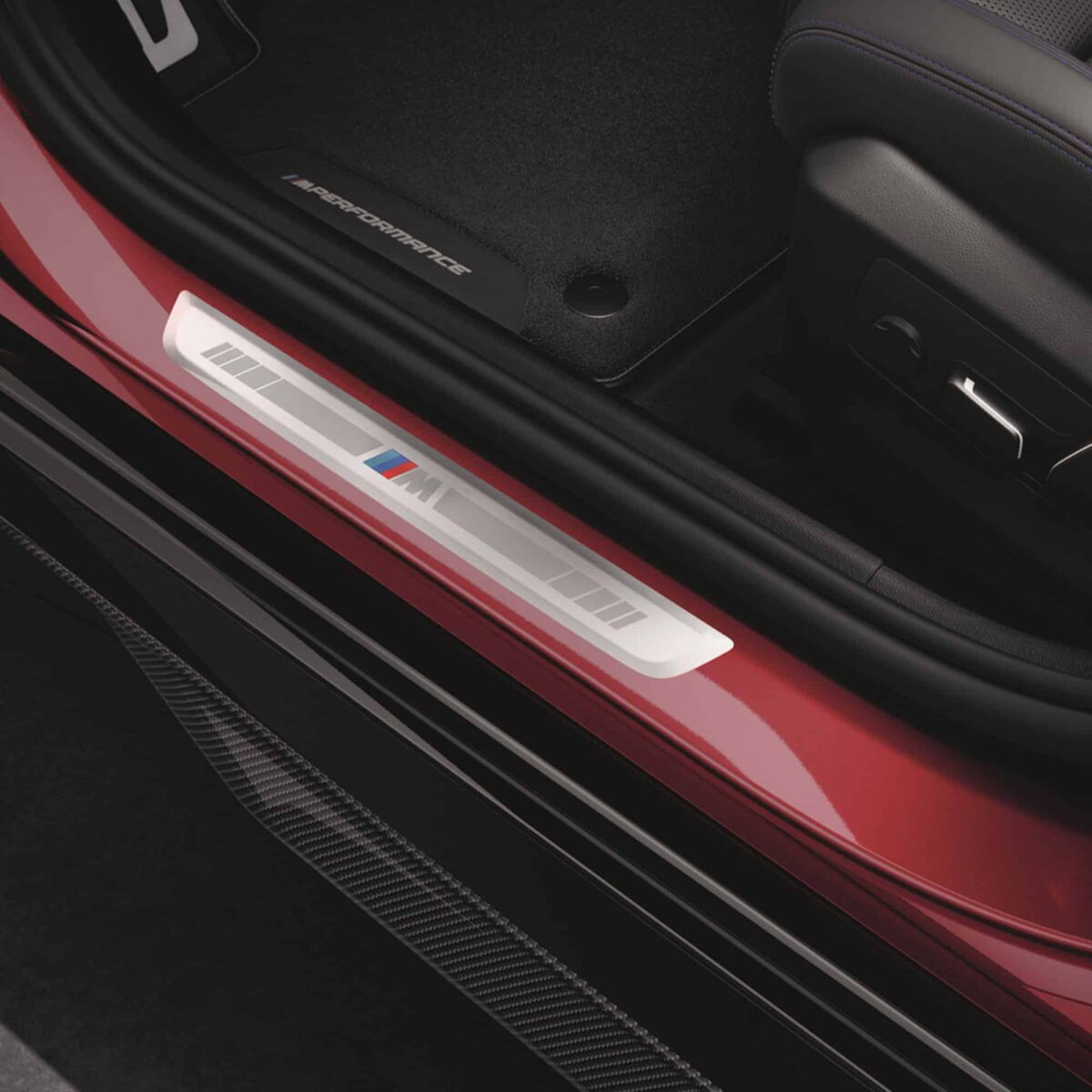OEM BMW M Silver door sill trims - 51479464399 – Bild 2