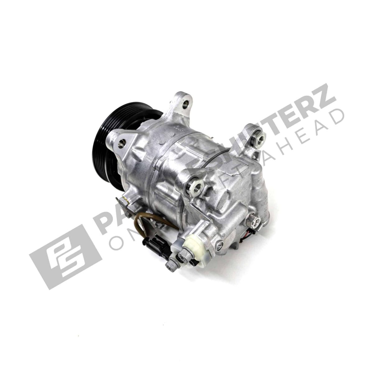 Rear view of OEM BMW Air compressor w/o magnetic clutch - 64529482996