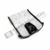 Side view of OEM BMW Carbon bucket seat bottom foam section - 52108067468