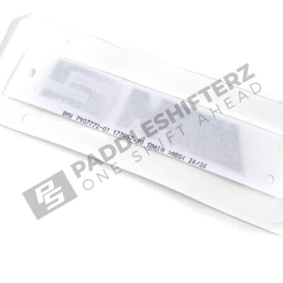 Rear view of OEM BMW G87 M2 LCI trunk badge 51147907772