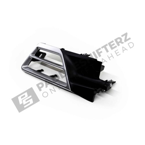 Front side of OEM BMW LCI Fresh air grille driver's side cover G2X, G8X 51459633611