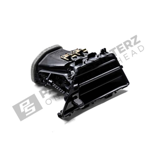 Side view of OEM BMW LCI Fresh air grille passenger side G2X, G8X 64225A8E289